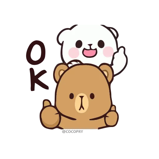 Стикер 54 Milk Mocha
