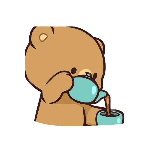 ☕️ Стикер «Milk & Mocha» для Telegram