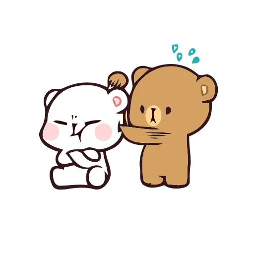 😒 Стикер «Milk & Mocha» для Telegram