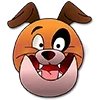 Стикер 10 Milo Dog