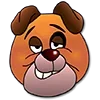 Стикер 29 Milo Dog