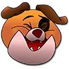 Стикер 9 Milo Dog