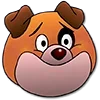 Стикер 19 Milo Dog