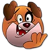 Стикер 7 Milo Dog