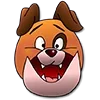 Стикер 18 Milo Dog