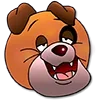 Стикер 27 Milo Dog