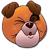 Стикер 32 Milo Dog