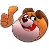 Стикер 6 Milo Dog