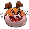 Стикер 22 Milo Dog