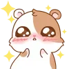 🥺 Эмодзи «Милый хомяк» для Telegram