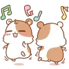 🕺 Эмодзи «Милый хомяк» для Telegram