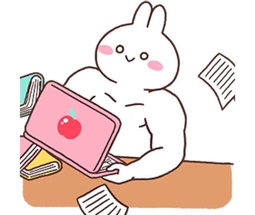 🤯 Стикер «Mimi and Neko» для Telegram