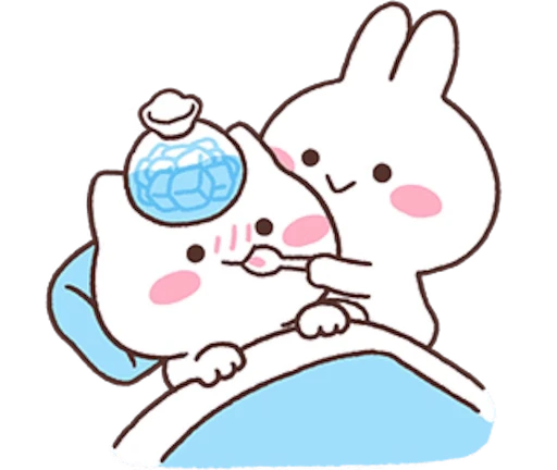 🤒 Стикер «Mimi and Neko» для Telegram