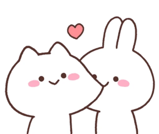 😘 Стикер «Mimi and Neko» для Telegram
