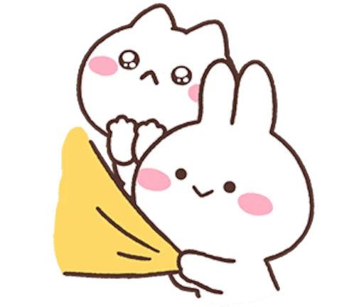 🥹 Стикер «Mimi and Neko» для Telegram