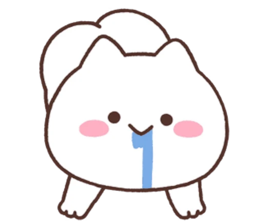 🤤 Стикер «Mimi and Neko» для Telegram