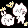 Стикер 9 Mimi And Neko