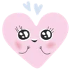 💗 Эмодзи «Розовые буковки» для Telegram