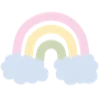 🌈 Эмодзи «Розовые буковки» для Telegram