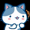 Стикер 47 Min Min Cat