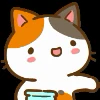 Стикер 17 Min Min Cat