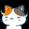 Стикер 48 Min Min Cat