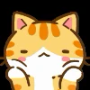 Стикер 37 Min Min Cat