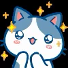 Стикер 61 Min Min Cat