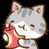Стикер 21 Min Min Cat