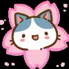 Стикер 33 Min Min Cat
