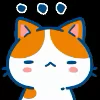 Стикер 52 Min Min Cat