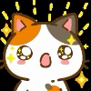 Стикер 11 Min Min Cat