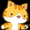 Стикер 2 Min Min Cat