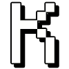 Стикер 11 Снова шрифтик Minecraft (Майнкрафт)