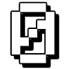 Стикер 40 Снова шрифтик Minecraft (Майнкрафт)