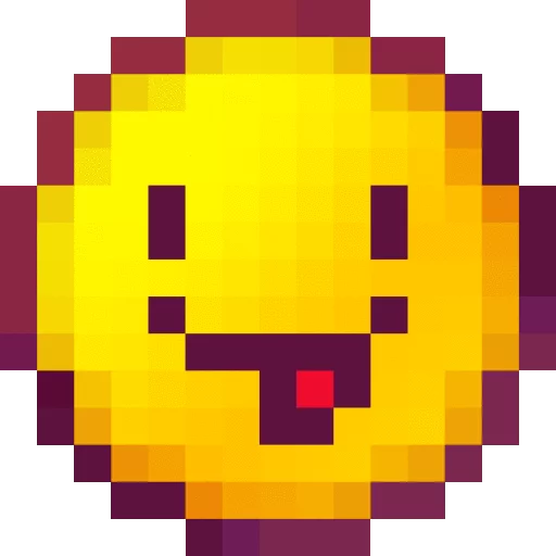 😛 Стикер «Minecraft.de Smileys» для Telegram