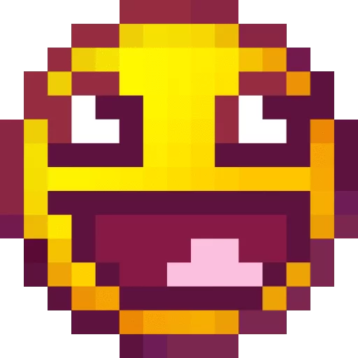 😊 Стикер «Minecraft.de Smileys» для Telegram