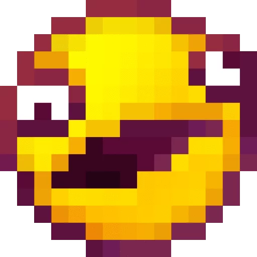 😜 Стикер «Minecraft.de Smileys» для Telegram