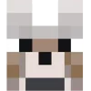 🤩 Эмодзи «⋆˚࿔ minecraft head ˚⋆» для Telegram