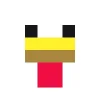 🤩 Эмодзи «⋆˚࿔ minecraft head ˚⋆» для Telegram