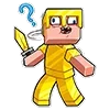 Стикер 18 👍 Minecraft - смайлики из стиков по Майнкрафту