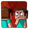 Стикер 19 👍 Minecraft - смайлики из стиков по Майнкрафту