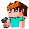 Стикер 32 👍 Minecraft - смайлики из стиков по Майнкрафту