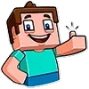 Стикер 3 👍 Minecraft - смайлики из стиков по Майнкрафту