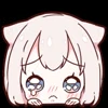 Стикер 13 MiniNeko girl