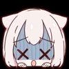 Стикер 15 MiniNeko girl