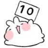 Стикер 23 Mini Bunny