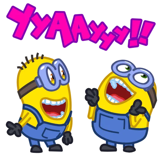 Стикер 18 Minions