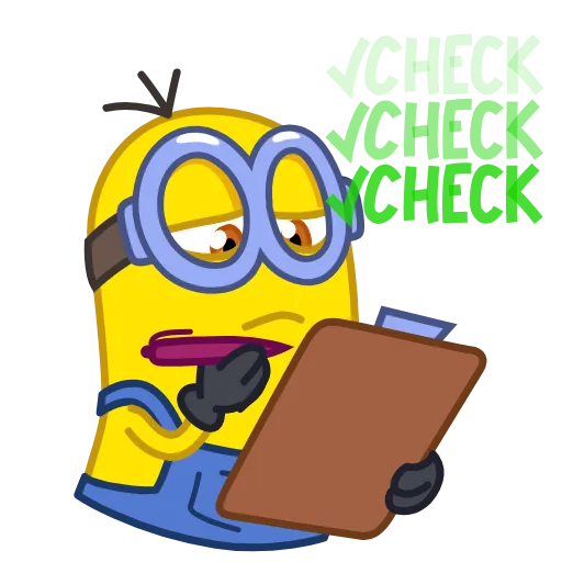 Стикер 15 Minions