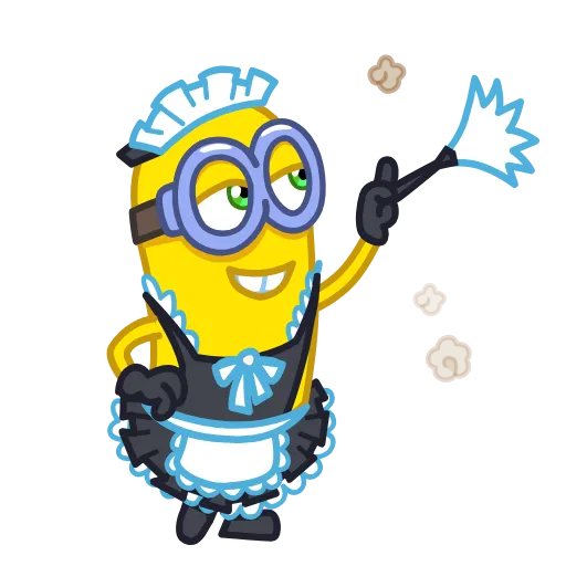 Стикер 13 💃 Minions Emoji - мини Миньоны получается